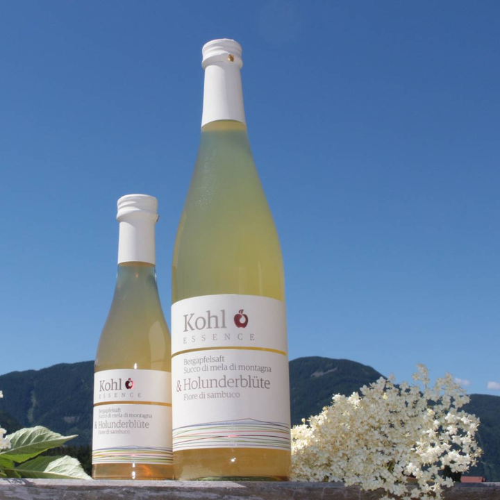 Bergapfelsaft & Holunderblüte