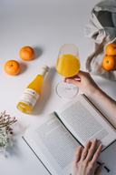 Bergapfelsaft & Mandarine