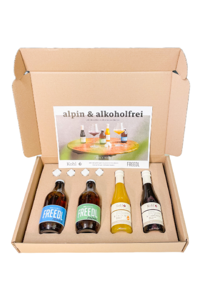 alpine & non-alcoholic - the Cocktail box